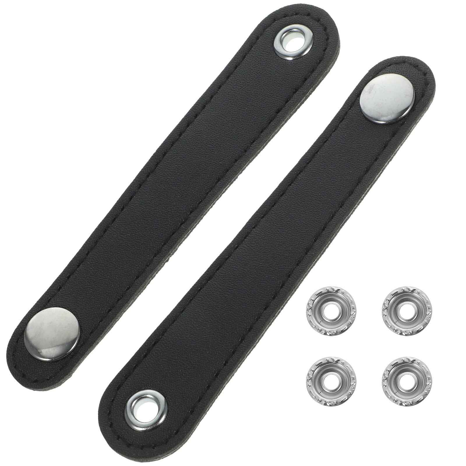 1 Set Universal Accordion Bellow Straps with Buckles Doublelayer Below