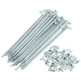 thumbnail image 1 of Unique Bargains 36pcs Universal Bicycle Spokes 12G Bike Wheel Spokes Nipple Silver Tone Carbon Steel Galvanized Silver Tone-104mm, 1 of 7