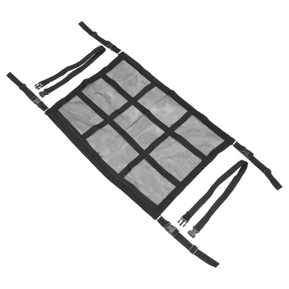 1 Set Universal Car Trunk Cargo Netting Rear Cargo Net Pickup Van Hammock Luggage Storage 26.97"x19.29"