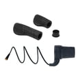 thumbnail image 1 of 1 Set Universal Right 20X Electric Bike Half Twist Throttle with Cable Throttle Grip 12-72V for Electric Bike Scooter E-motorcycle, 1 of 6