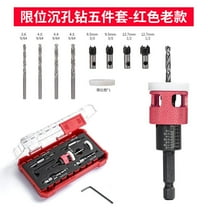 1 Set Versatile Countersink Drill Bit Set Countersink Bit Countersink Drill Bits Wood Working Tools Countersink Bits Tool
