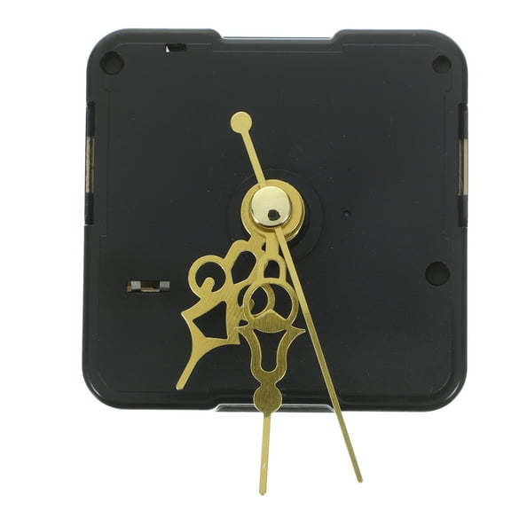 RENACLIPY Silent Clock Movement Kit with Plastic Components for Crafting, Clock Repair, and Replacement Projects, 1 Set