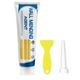 thumbnail image 1 of 1 Set Wall Mending Agent, Drywall Repair Kit,Wall Mending Agent with Scraper,Drywall Patch Repair Kit Wall Hole Filler Putty for Filling Cracks & Holes,Quick Easy Plaster Wall Repair, 1 of 9