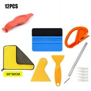 1 Set Wallpaper Smoothing Tool Kit Wall Paper Tools Car Wrap Film Peel and Stick Tools