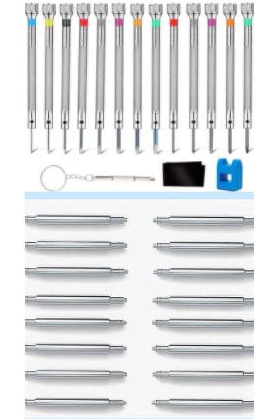 1 Set Watch Repair Tools Manual Watch Band Tools Watch Eyeglass Jewelry Screwdrivers