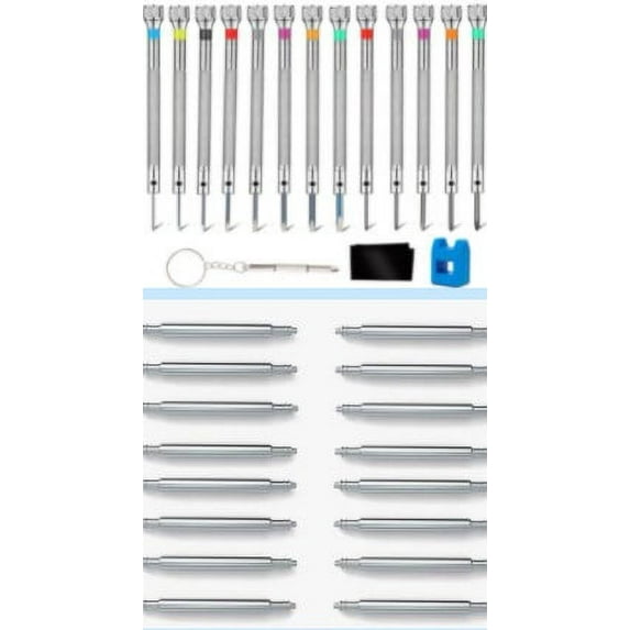 1 Set Watch Repair Tools Manual Watch Band Tools Watch Eyeglass Jewelry Screwdrivers