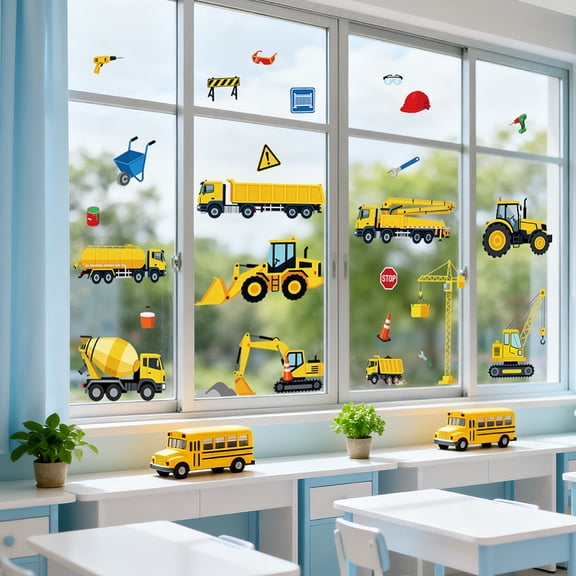 1 Set Waterproof PVC Colored Laser Stained Window Film Static Stickers Rainbow Electrostatic Window Decals Vehicle 300x1200mm
