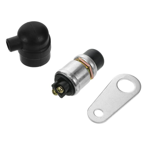 1 Set Waterproof Push Button Engine Start Switch for Car Truck Boat RV ATV Weatherproof Starter Switch for Marine and Automotive Applications