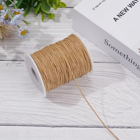 1 Set Waxed Cotton Thread Cords Macrame Artisan String for Jewelry Making BurlyWood 1mm about 100yards/roll 1 roll/set