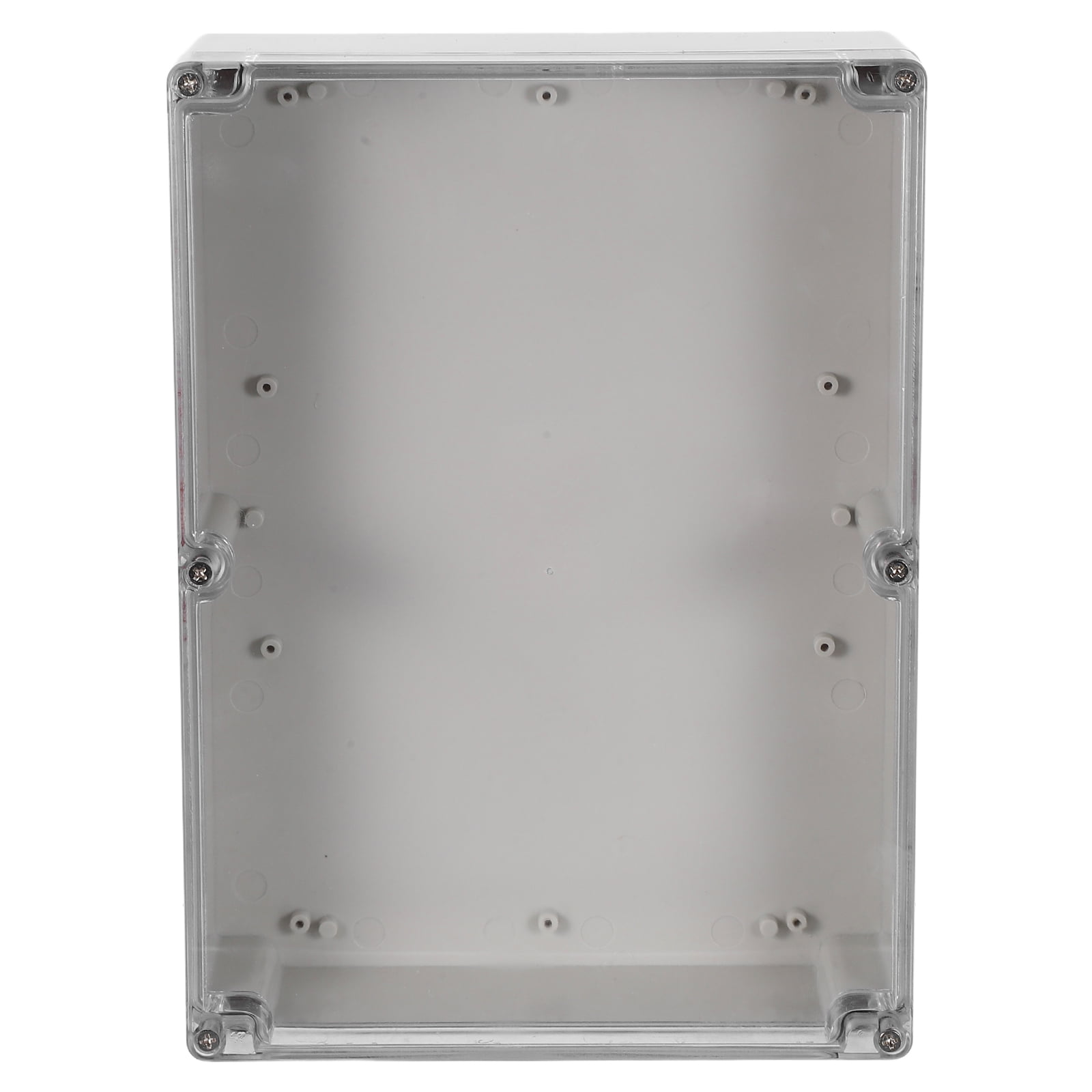 DEEPCRAFF 1Set Waterproof Electrical Enclosure Outdoor Plastic Junction Box with Transparent Lid for Easy Wiring