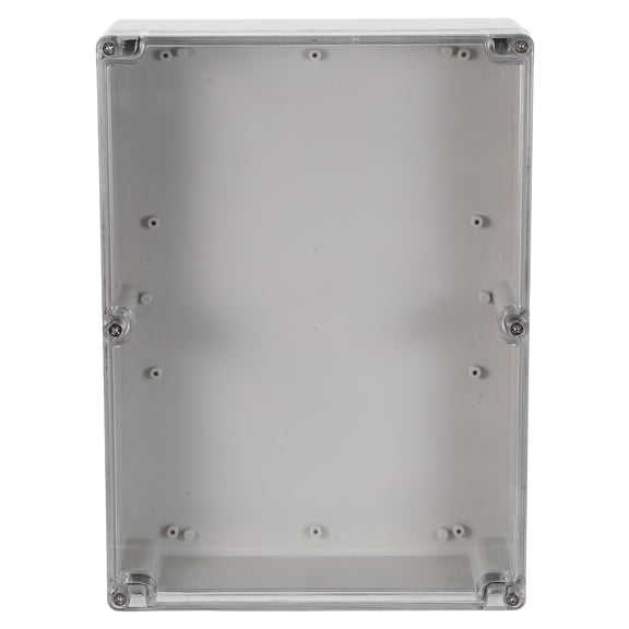 DEEPCRAFF 1Set Waterproof Electrical Enclosure Outdoor Plastic Junction Box with Transparent Lid for Easy Wiring