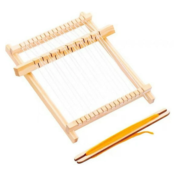 1 Set Weaving Loom Multi-craft Easy to Use Lightweight DIY Hand-knitting Weaving Machine for Beginner