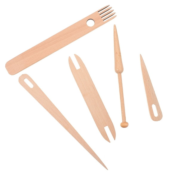 Raindrops Weaving Loom Tool Accessory Khaki Shuttles Weaving 1 Set