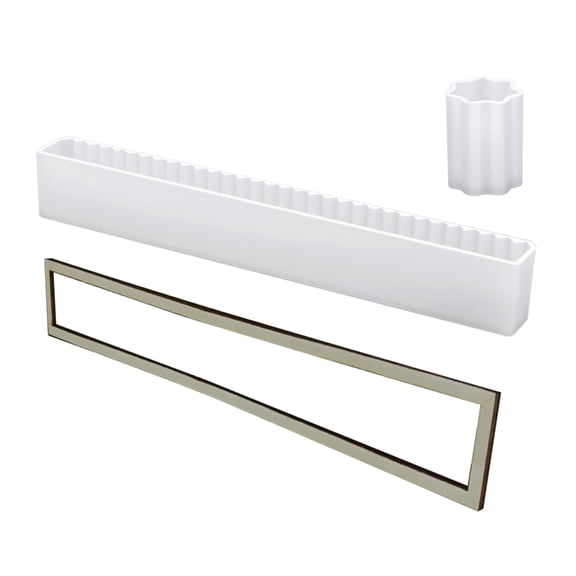 31 Days and Week Calendar Stand Mold Epoxy Silicone Mold Table Soft Ceramic Plaster Ornament Calendar Home Decor