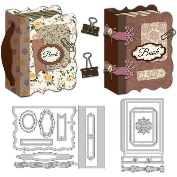 1 Set Winter Bear Die Cuts Metal Cutting Dies Card Making Cutting Stencils Template for DIY Embossing Scrapbooking Craft Paper oto Album Christmas Card Gift Festival Invitation Decorative