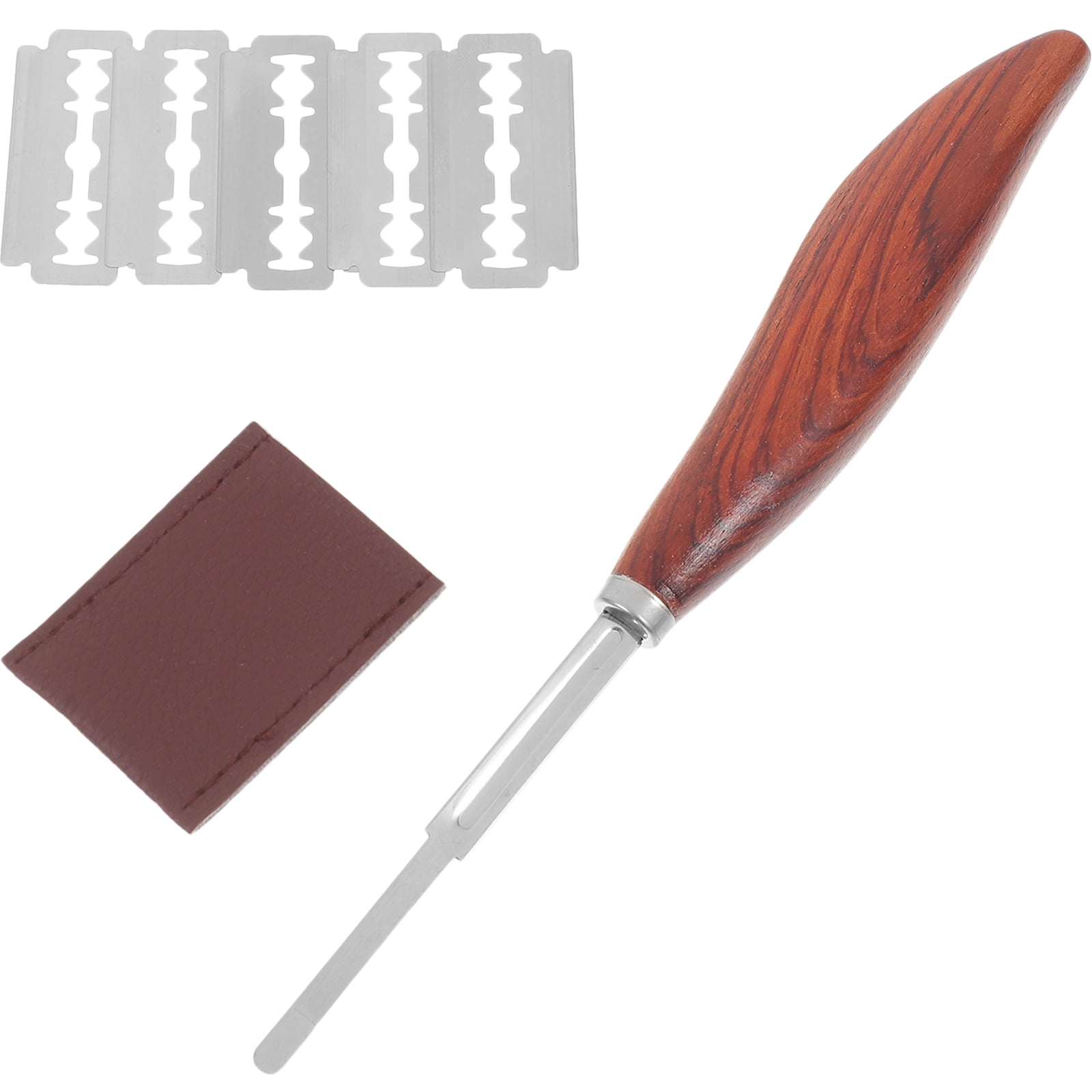 1 Set Wood Handle Bread Lame Dough Slashing Tool Pizza Lames with