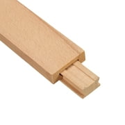Uxcell 1 Set Wooden Drawer Slides, Wood Center Guide Track, Center Mount Drawer Slides Replacement 15-3/4"
