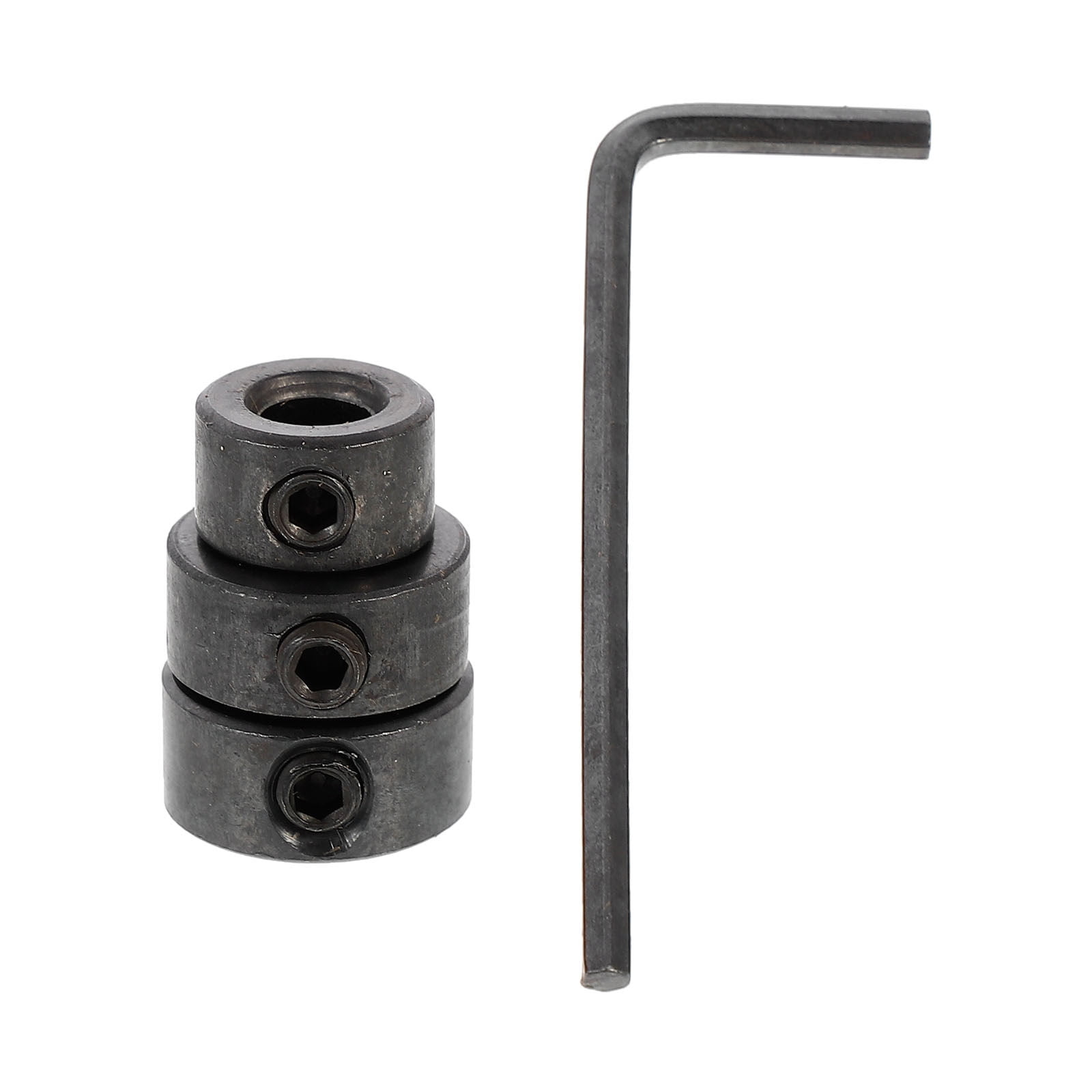 1 Set Woodworking Drill Bit Depth Stop Collars Ring Positioner with