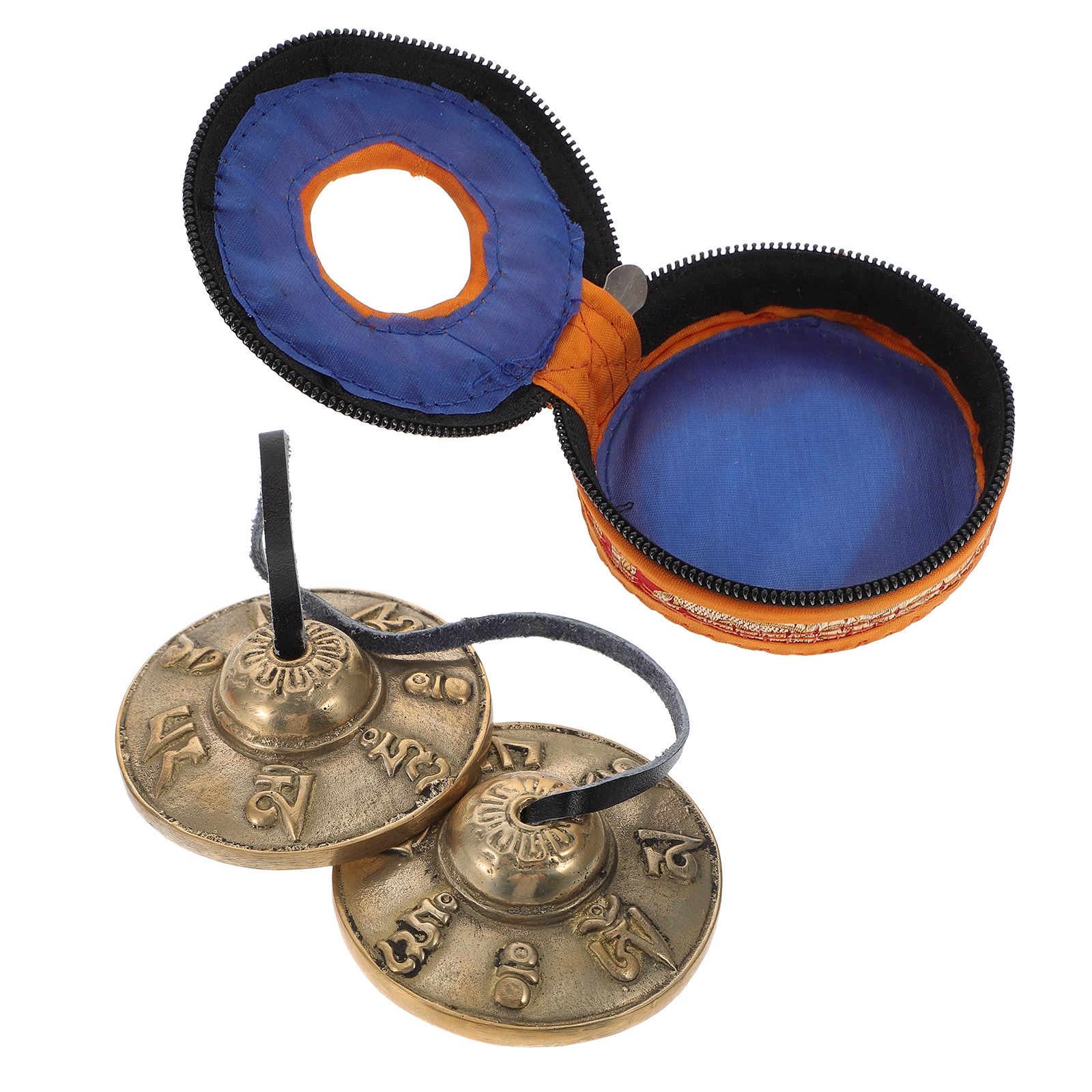 Guichaokj 1 Set Yoga Meditation Cymbal Bell Nepal Cymbals Bell