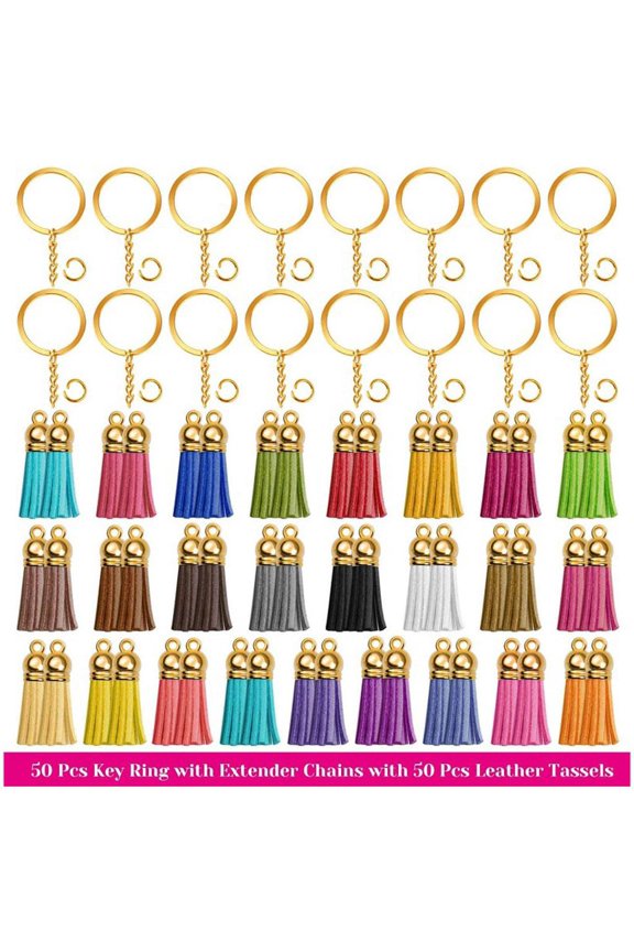 1 Set for Chain Rings Pendants Keychain Jewelry Earrings Making Accessories