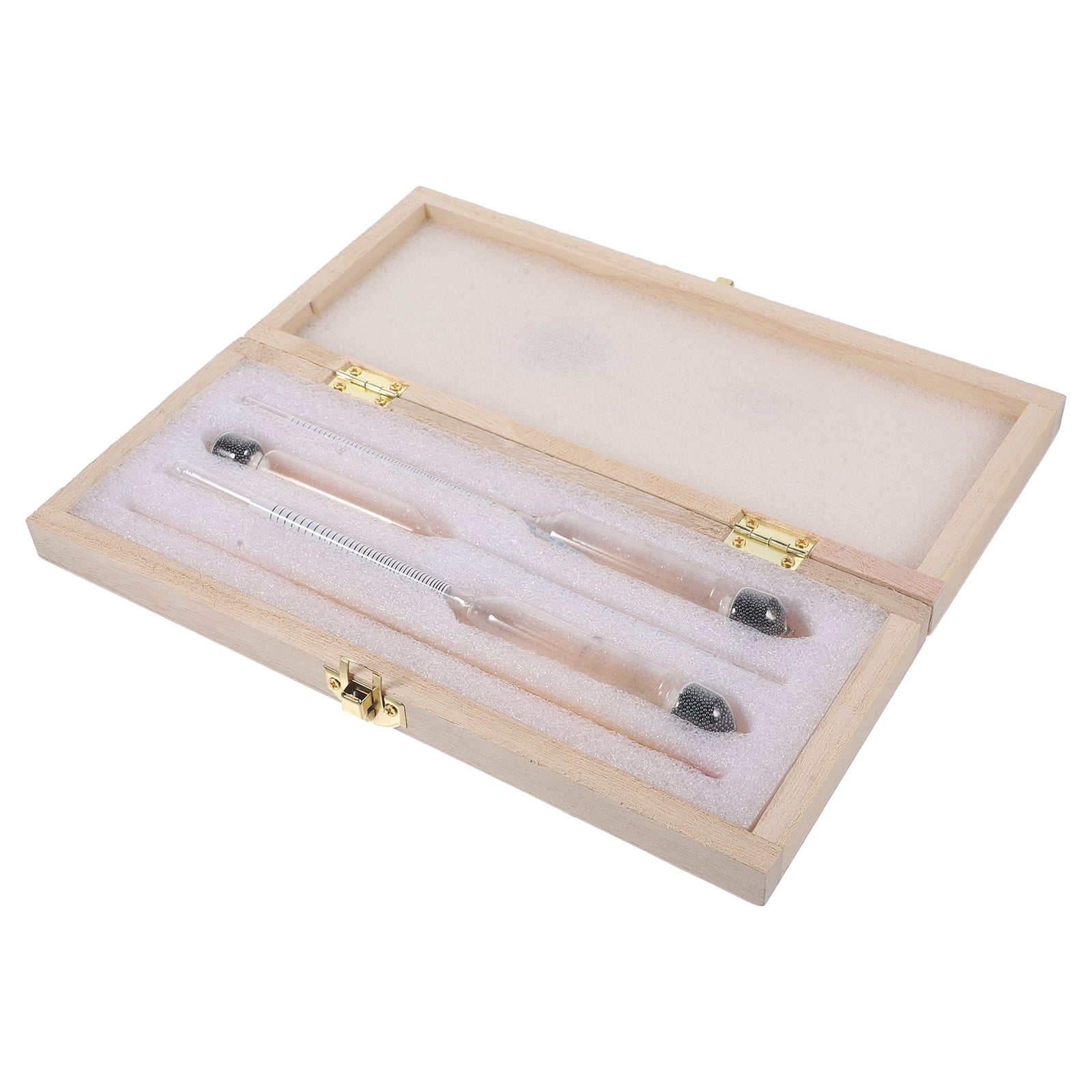 1 Set of Alcohol Hydrometer Glass Wine Hydrometer Thermometer Alcohol
