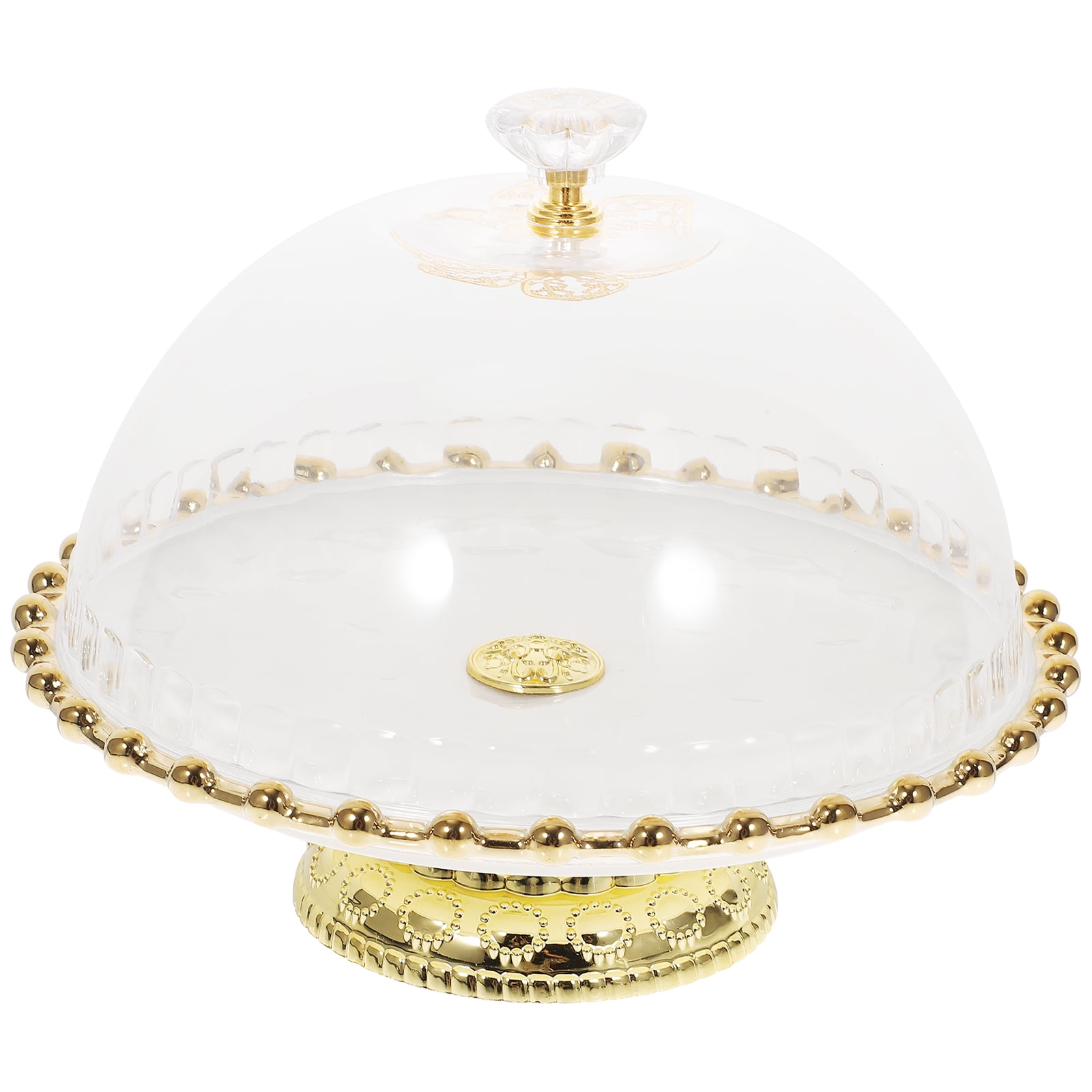 1 Set of Bakery Pastry Display Tray with Lid Afternoon Tea Display Dish