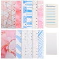 thumbnail image 1 of 1 Set of Binder Cash Envelopes Loose-leaf Budget Envelopes Decorative Money Envelopes, 1 of 4
