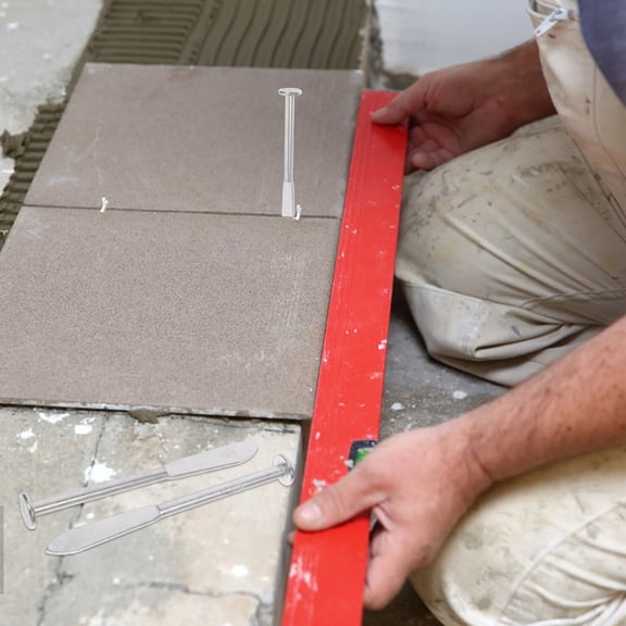 Brick Laying Tool Set with Nails for Accurate Leveling, Fixing, and Masonry Precision