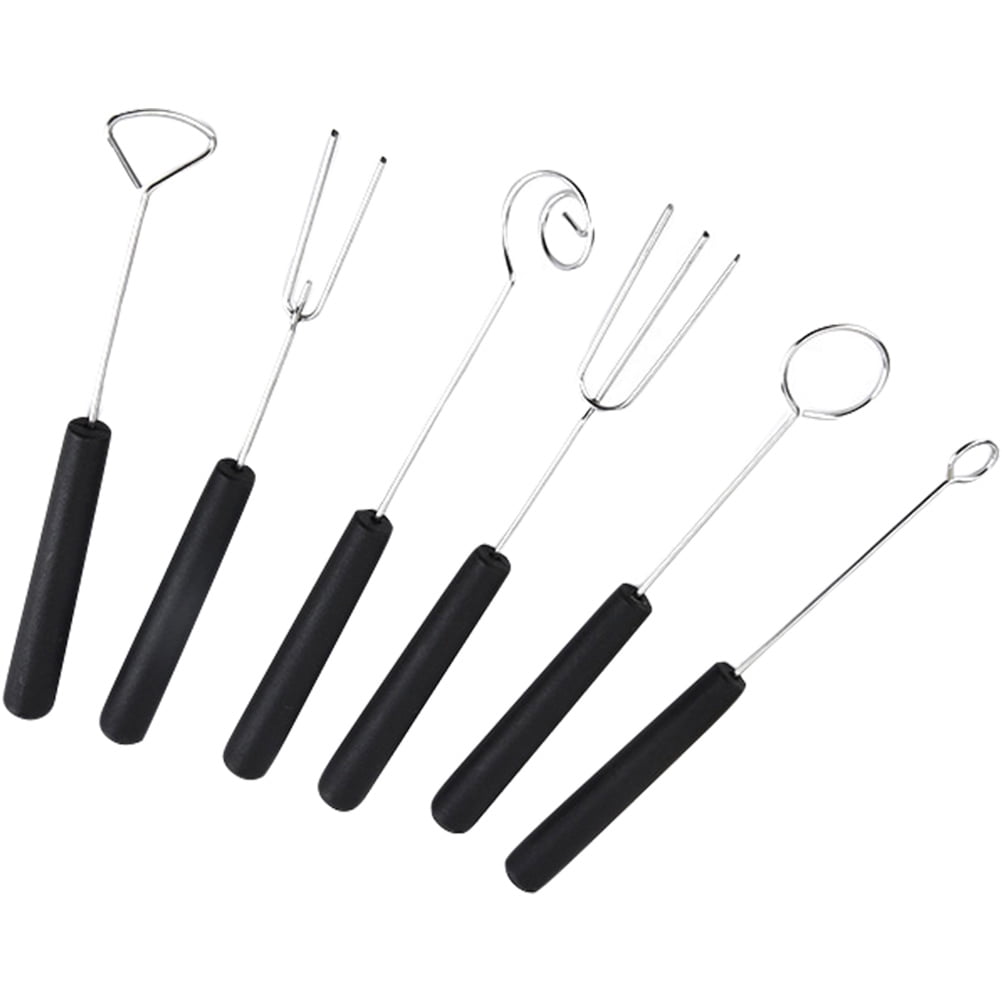 1 Set of Candy Dipping Fork Stainless Steel Chocolate Fork Candy