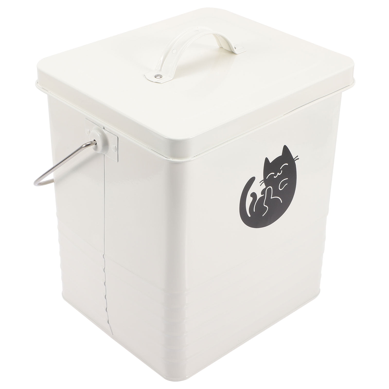 1 Set of Cat Food Bucket Household Dog Food Box Convenient Cat Snack