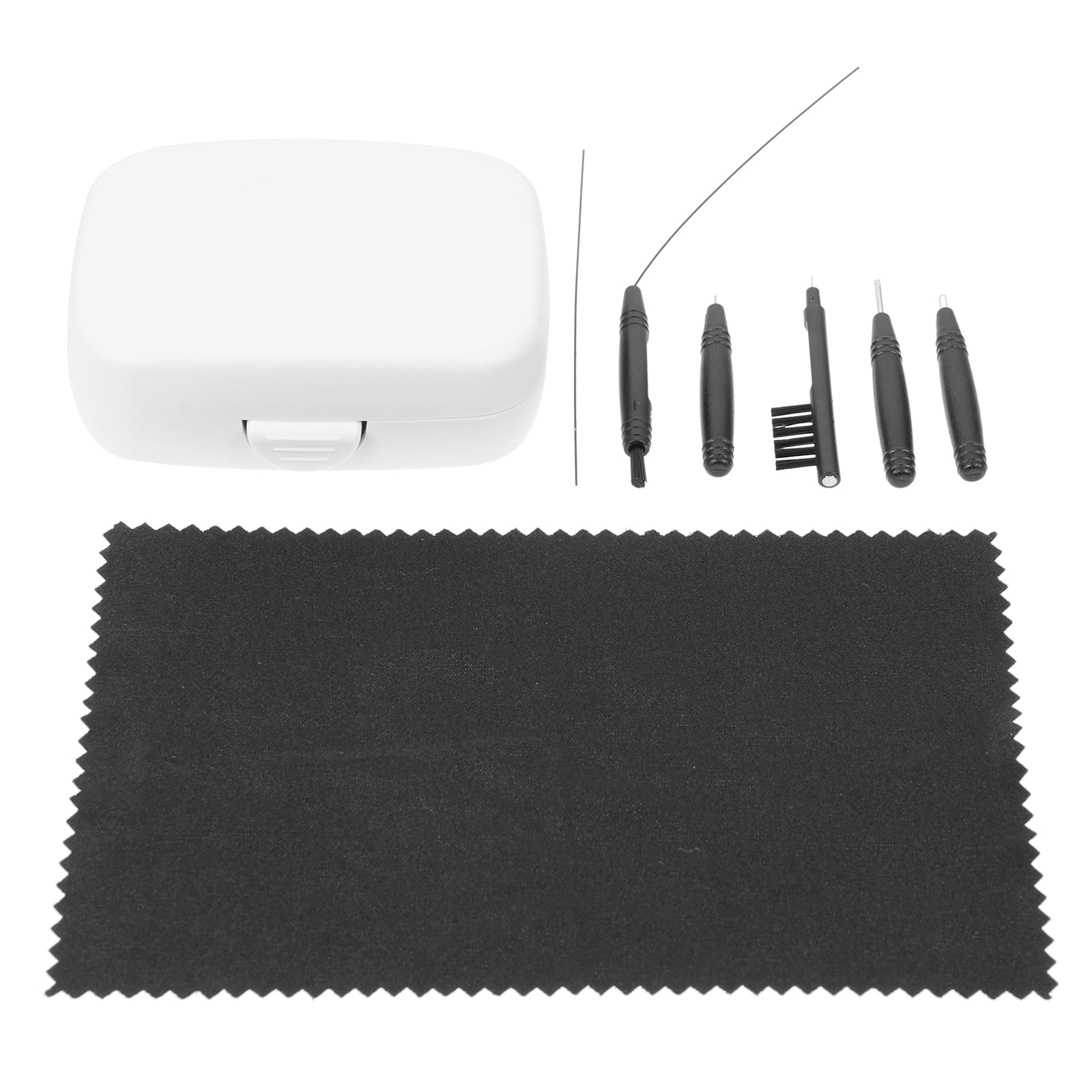 1 Set of Compact Hearing Aid Tools Household Hearing Aid Cleaning Set