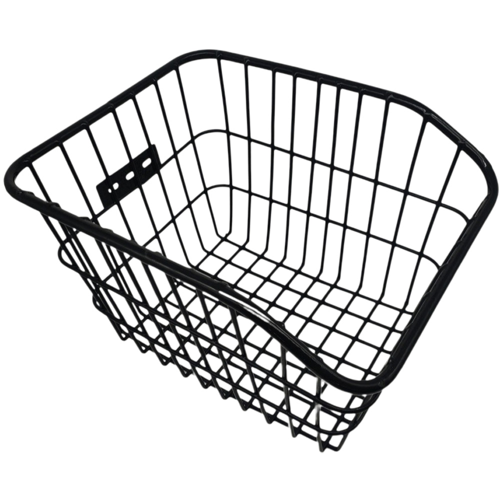 1 Set of Convenient Bike Basket Metal Rear Basket Professional Bike