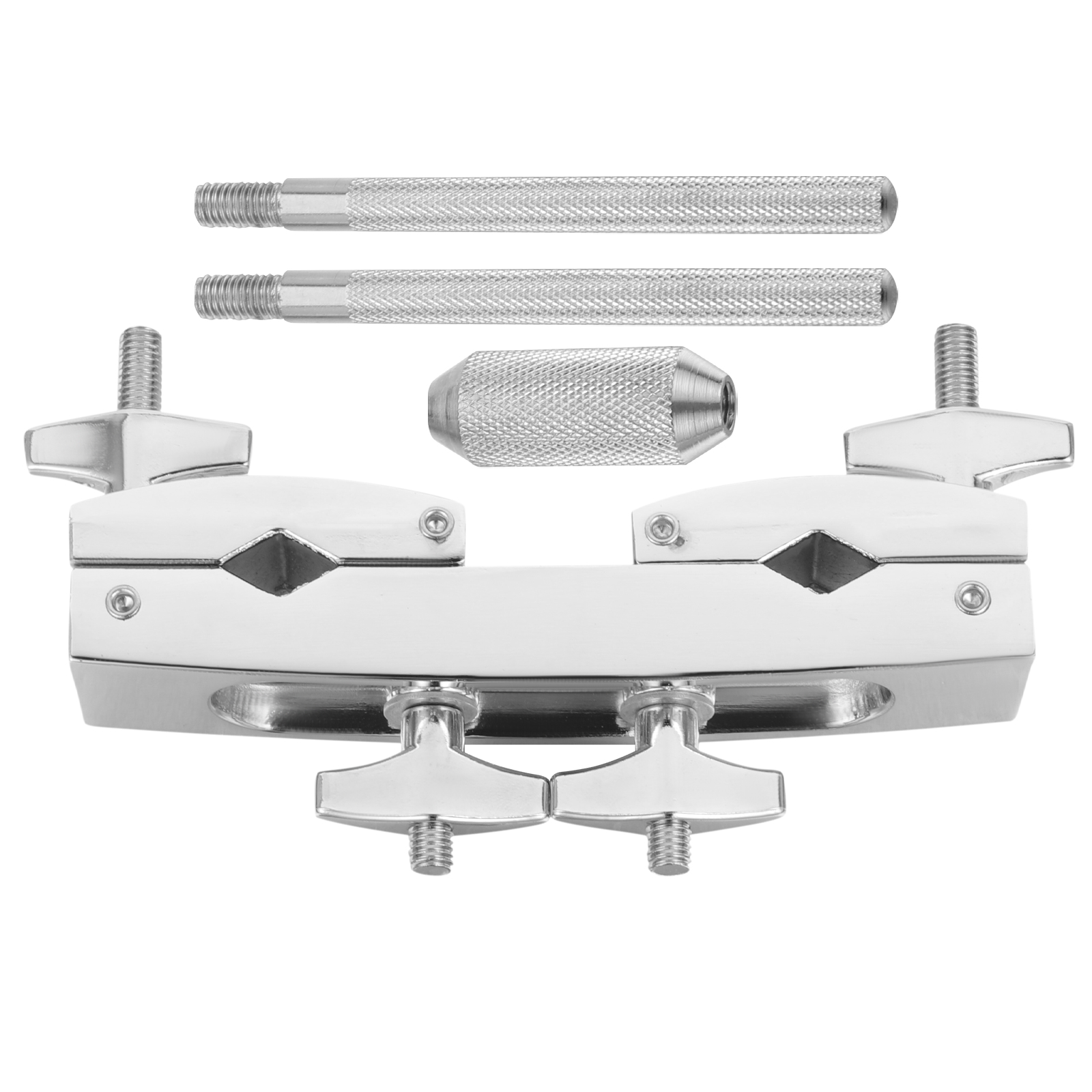 1 Set of Cowbell Mounting Bracket Drum Kit Cowbell Clamp Cowbell Stand
