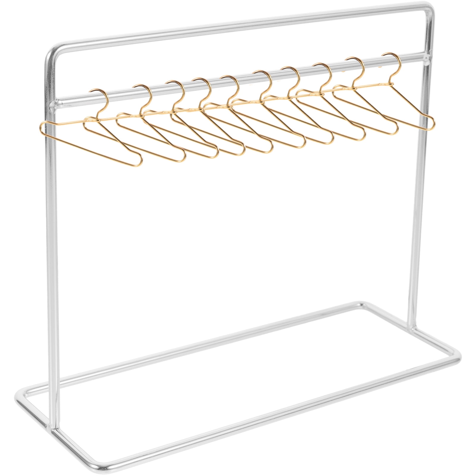 1 Set of Doll Garment Hangers Doll Coat Rack Doll Clothing Dry Rack