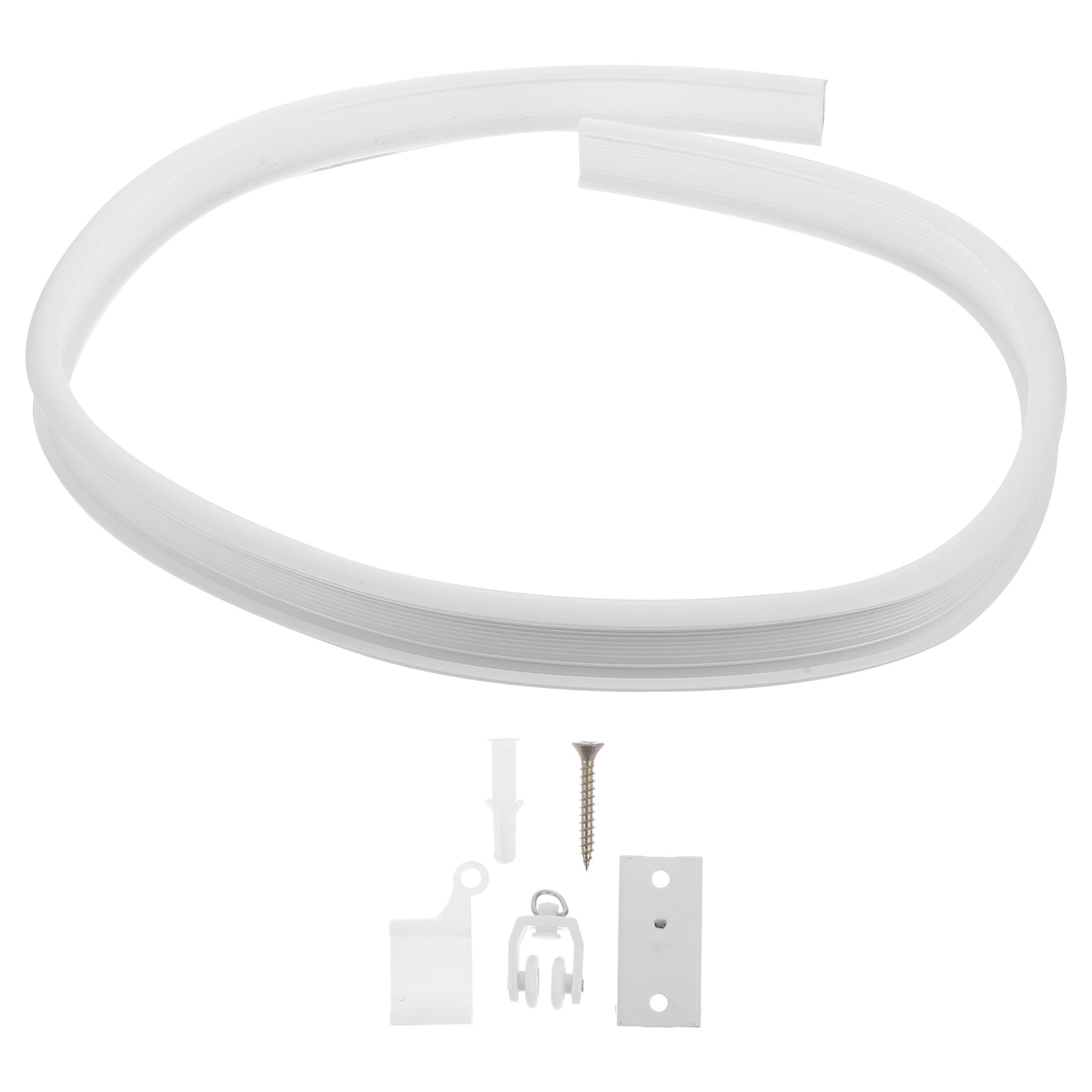 1 Set of Flexible Curtain Rail Bendable Curtain Track Curtain Rail