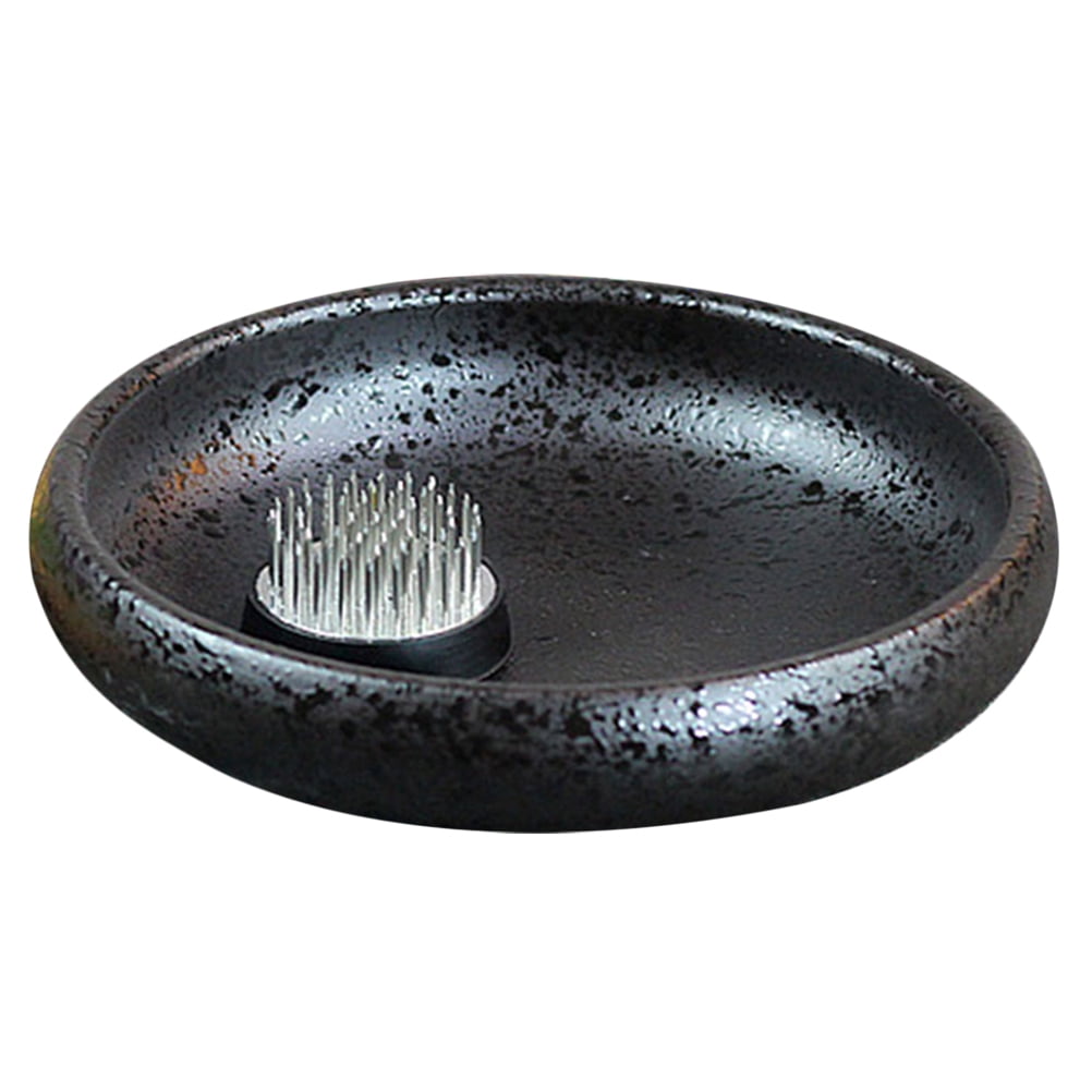 1 Set of Flower Arranging Frog Pin Round Flower Holder Vase Pot Floral