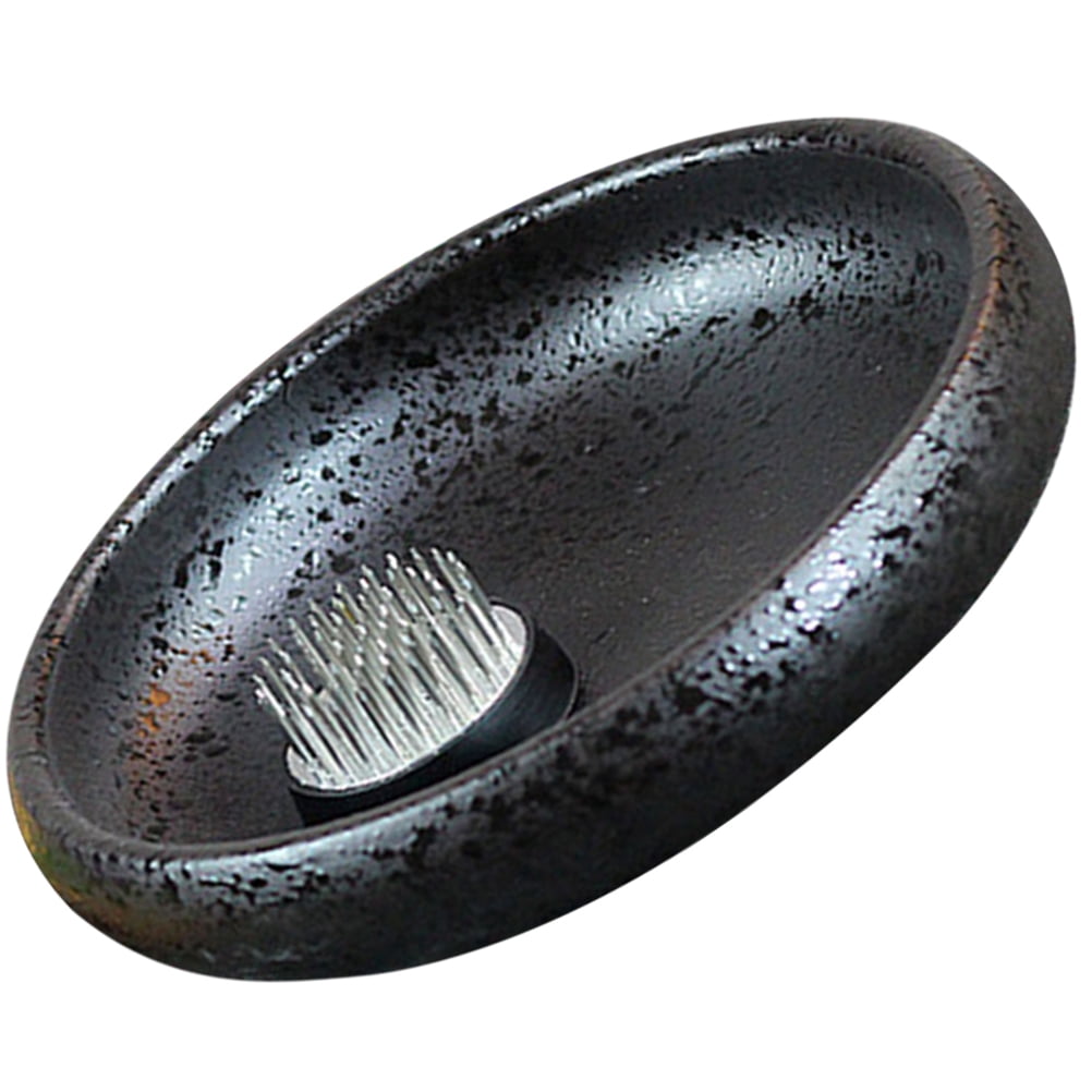 1 Set of Flower Arranging Frog Pin Round Flower Holder Vase Pot Floral