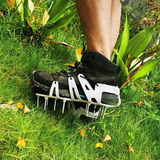 Lawn Aerator Shoes Lawn Spikes Shoes 4 Adjustable Straps Garden Aerating  Tool - L - On Sale - Bed Bath & Beyond - 35266698