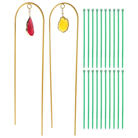 1 Set of Garden Trellis Plant Climbing Trellis Decorative U-Shaped Potted Plants Climbing Rack