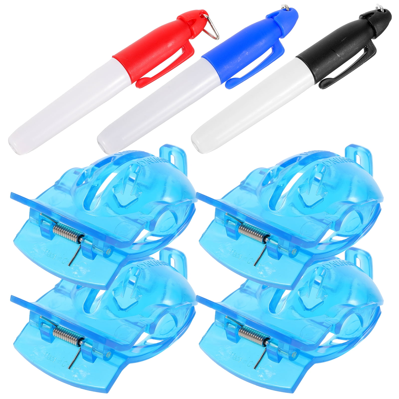 1 Set of Golf Balls Line Marker Tool Golfs Ball Stencil Reusable Balls
