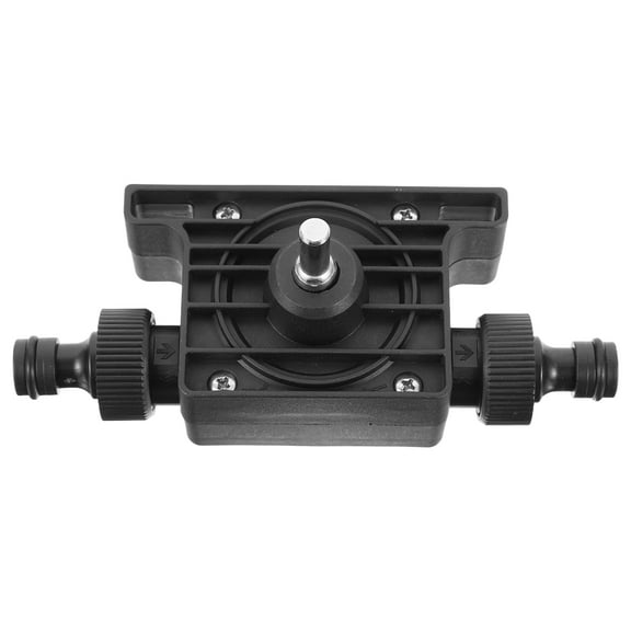 Homoyoyo Portable Small Water Pump, Black Plastic Alloy, Easy to Carry, Compact Design, 1 Set