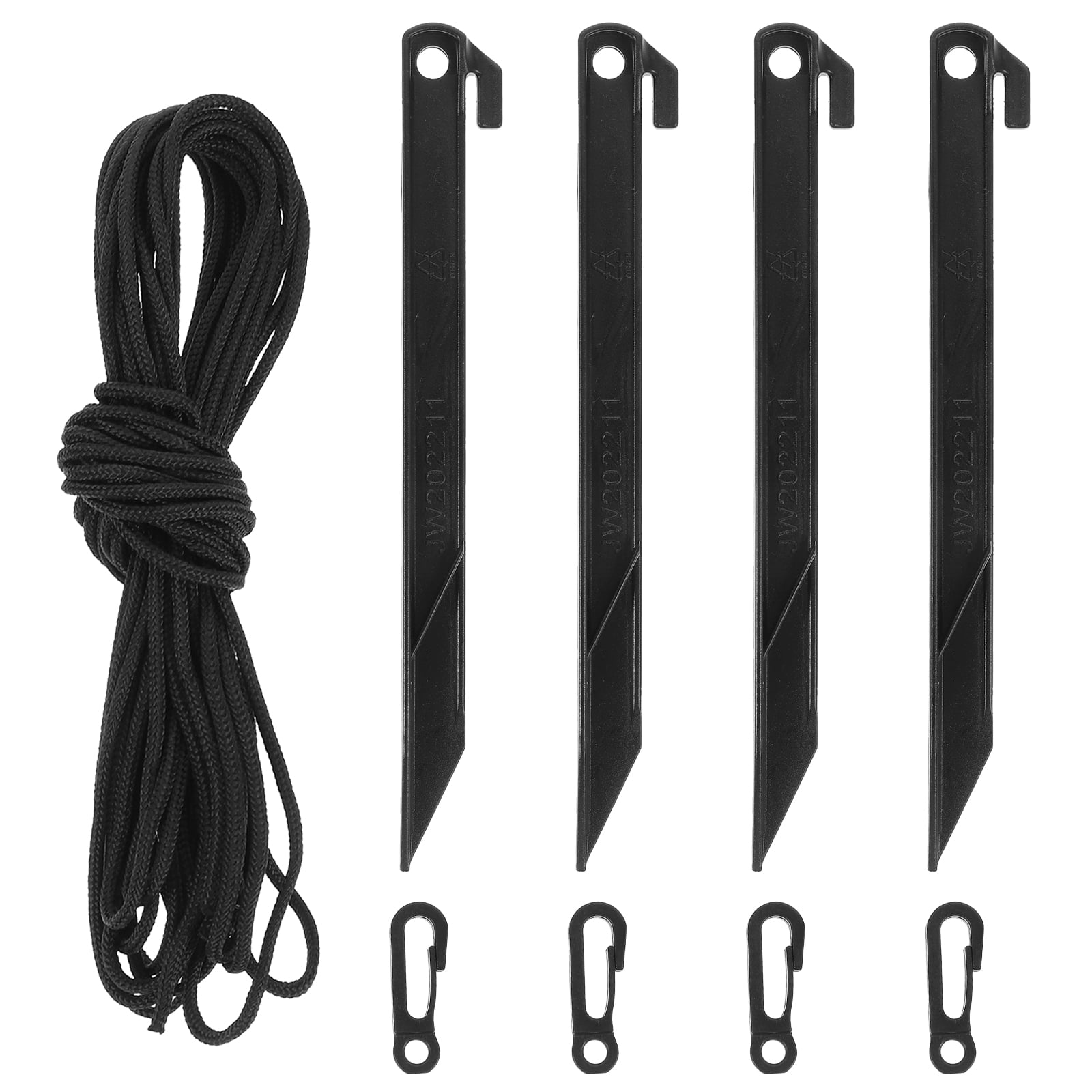 1 Set of Heavy Duty Tent Stakes Portable Tent Pegs Camping Outdoor Lawn