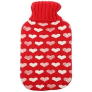 1 Set of Hot Water Bottle with Cover Hot Water Bag Thick Hot Water Pouch Portable Hot Water Bag