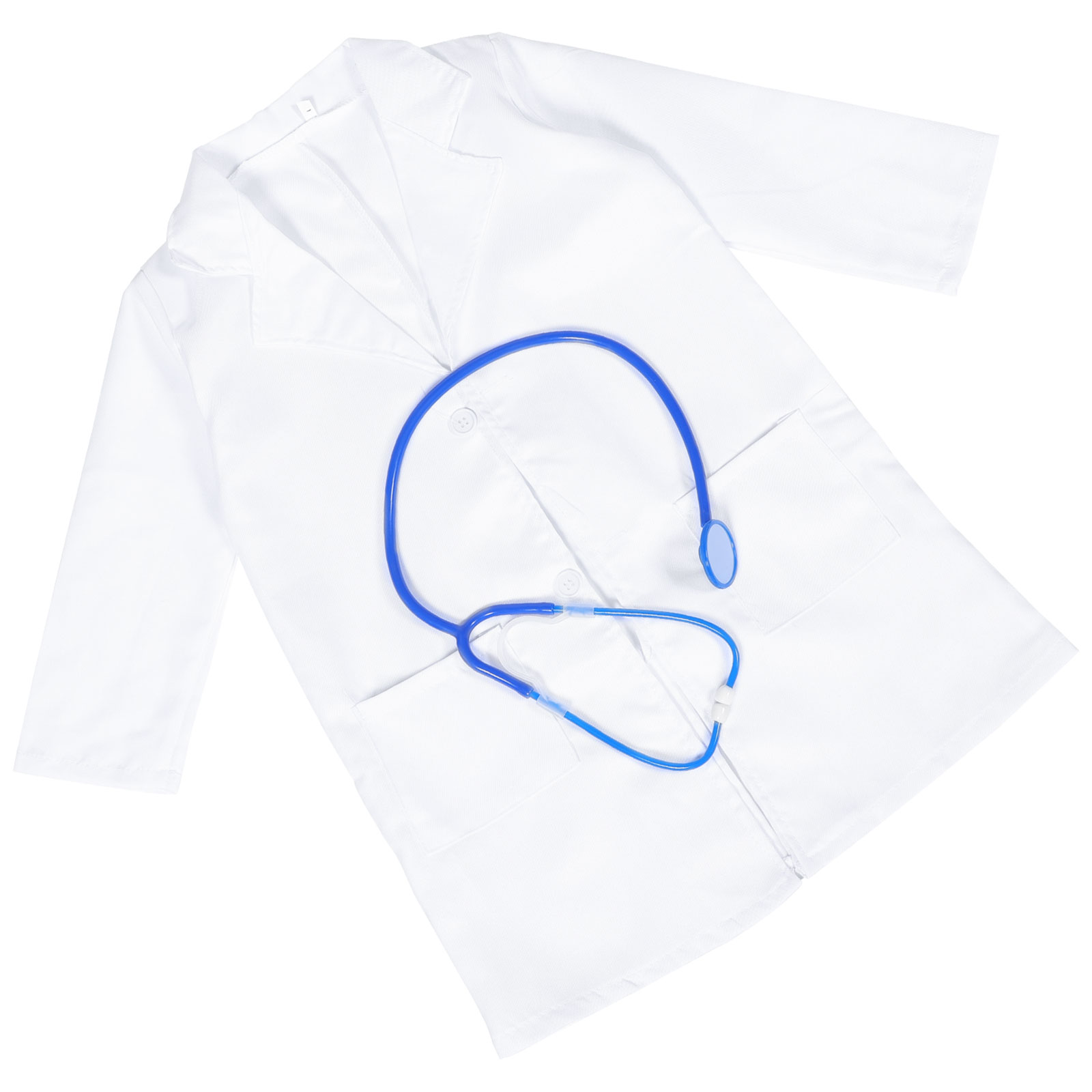 1 Set of Kids Doctor Costume for Role Play Reusable Doctor Coat Pretend Play Clothes Kit Cosplay Supplies