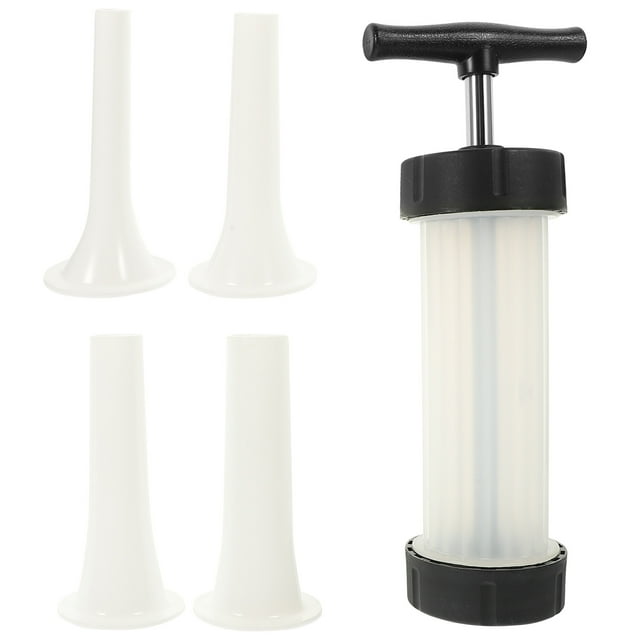 1 Set of Kitchen Sausage Stuffer Sausage Funnel Tube Household Sausage