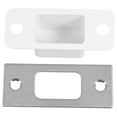thumbnail image 1 of 1 Set of Lock Strike Plate Home Door Strike Plate Deadbolt Strike Plate Thickened Door Back Plate, 1 of 8