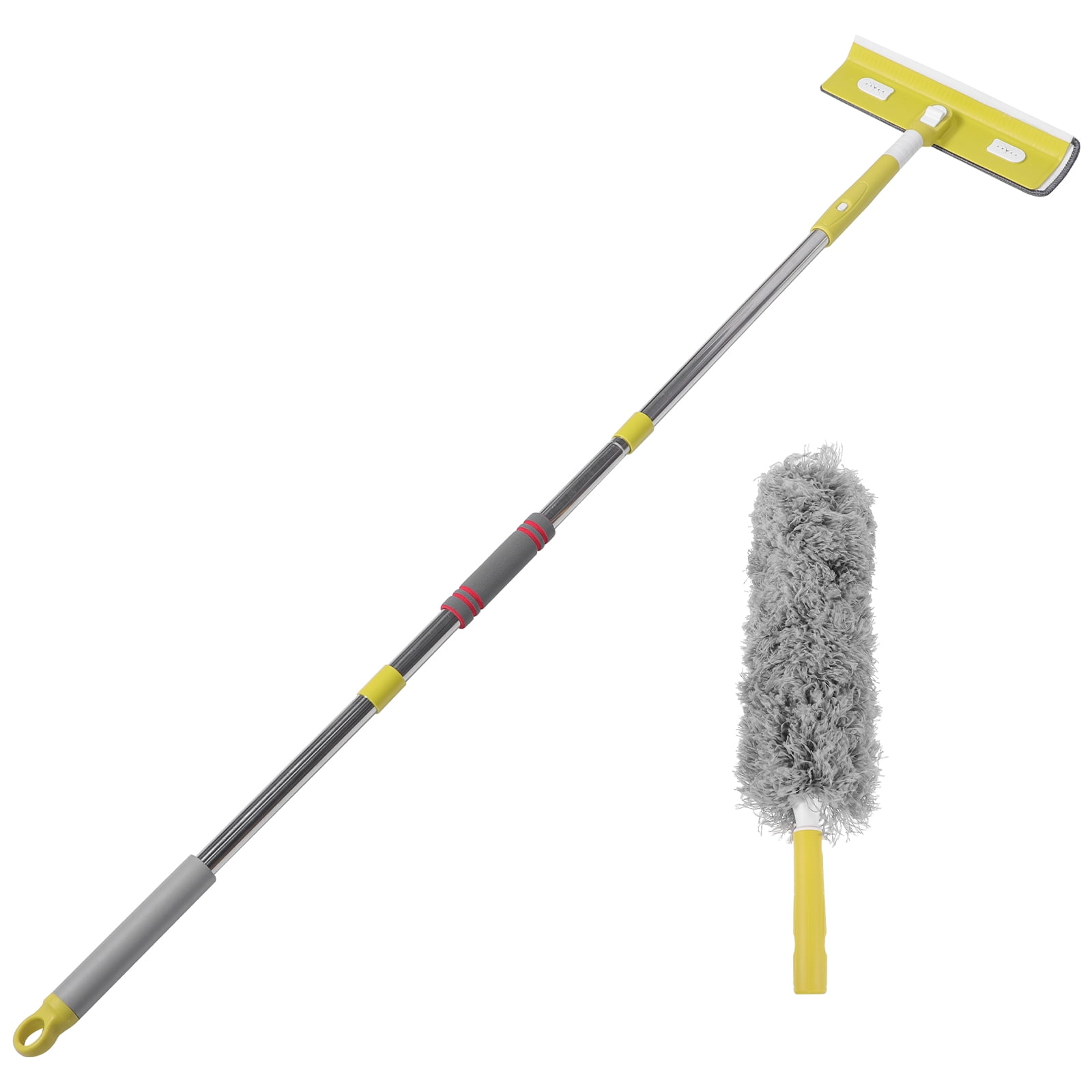 1 Set of Long Extension Pole Duster Home Cleaning Tools Ceiling Fan