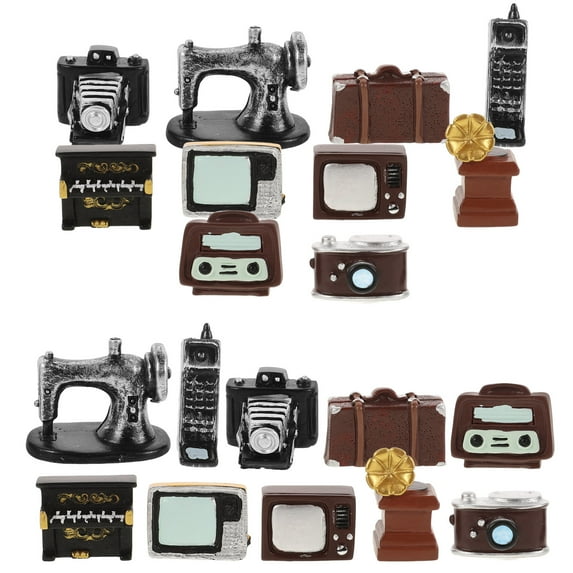 1 Set of Lovely Doll Furniture Plastic Mini Home Appliances Desktop Furniture Model