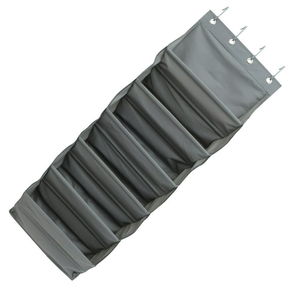 1 Set of Multi-layer Closet Pouch Over the Door Shoe Organizer Closet Door Back Hanging Pouch with Hooks