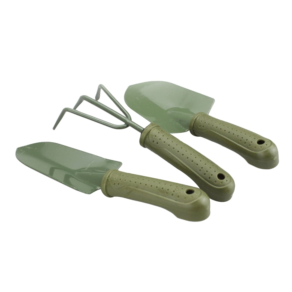 Qnmwood Heavy Duty Garden Hand Tools Set Trowels, Cultivator, Spade